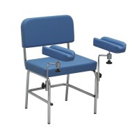 Extraction chair with two armrests